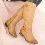 Cizme Dama LE115 Kaki Mei