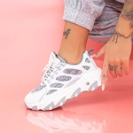 Pantofi Sport Dama WLLL13 Alb Mei