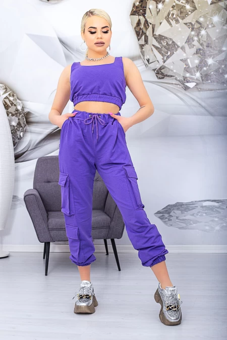 Compleu Dama 9507 Mov » meishop.life
