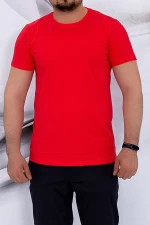 Tricou Barbati D236 Rosu Fashion