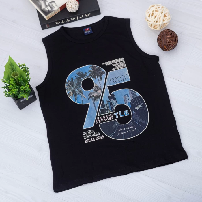 Maiou Barbati M003 Negru Fashion