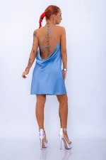 Rochie Dama 4836 Albastru Fashion