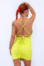 Rochie Dama 3529 Verde neon » meishop.life