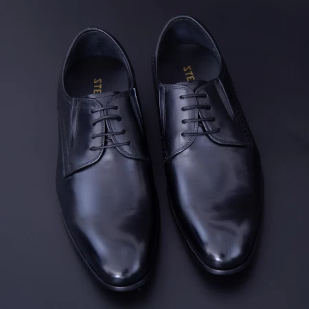 Pantofi Barbati 550-027S Black Mei