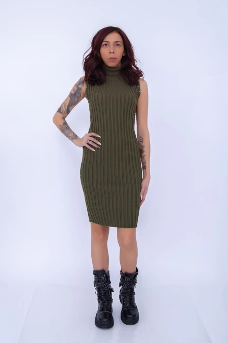 Rochie 1055 Khaki (G09) Mei