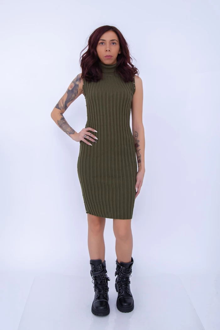 Rochie 1055 Khaki (G09) Mei