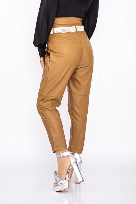 Pantaloni Dama B101 Maro deschis » meishop.life