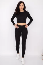 Compleu Dama H3280 Negru Fashion