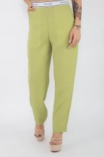 Pantaloni Dama MFFS12081 Verde Fashion