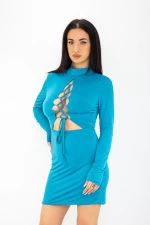 Rochie Dama 22306 Albastru Fashion
