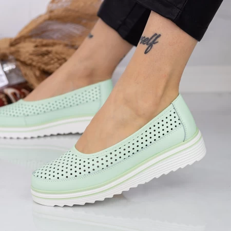 Balerini Dama F001-504 Verde » meishop.life