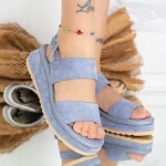 Sandale Dama YSD2 Albastru Mei