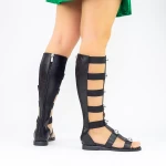 Sandale Dama QZL239 Black » meishop.life
