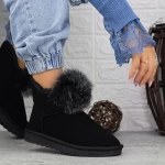 Ghete UG Dama 2N3 Negru-Gri » meishop.life