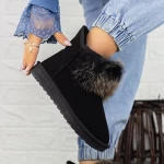 Ghete UG Dama 2N3 Negru-Maro deschis » meishop.life