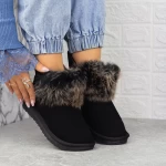 Ghete UG Dama 2N3 Negru-Maro deschis » meishop.life