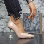 Pantofi cu Toc subtire 2SY16 Piersica » meishop.life
