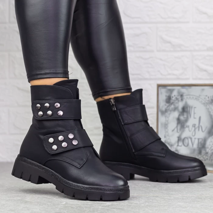 Ghete Dama 2MX380 Negru » meishop.life