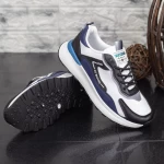 Pantofi Sport Barbati 6815 Alb » meishop.life