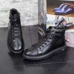 Ghete Barbati 8662-1 Negru » meishop.life