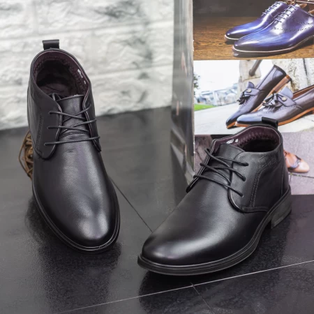 Ghete Barbati 87M027 Negru » meishop.life