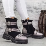 Ghete Dama 2MX365A Guncolor-Negru » meishop.life