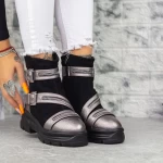 Ghete Dama 2MX365A Guncolor-Negru » meishop.life