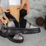 Ghete Dama 2MX365A Guncolor-Negru » meishop.life