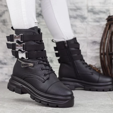 Ghete Dama 2MX367 Negru » meishop.life