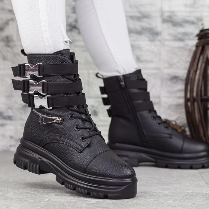 Ghete Dama 2MX367 Negru » meishop.life