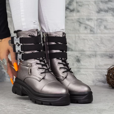 Ghete Dama 2MX367 Guncolor » meishop.life