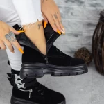 Ghete Dama 2MX367A Negru » meishop.life