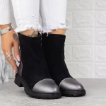 Ghete Dama 2MX515 Negru-Guncolor » meishop.life