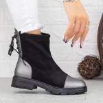 Ghete Dama 2MX515 Negru-Guncolor » meishop.life