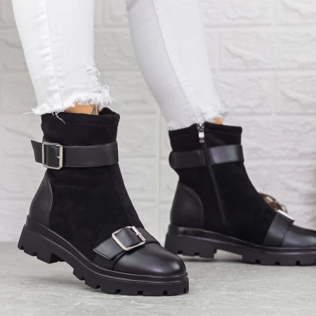 Ghete Dama 2MX377 Negru » meishop.life