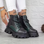 Ghete Dama 1778 Negru-Verde » meishop.life