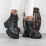 Ghete Dama 1778 Negru-Verde » meishop.life