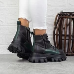 Ghete Dama 1778 Negru-Verde » meishop.life