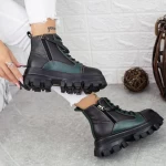 Ghete Dama 1778 Negru-Verde » meishop.life
