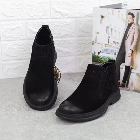 Ghete Barbati HT1708 Negru » meishop.life