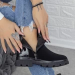 Ghete Dama 2MX371 Negru » meishop.life