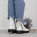 Ghete Dama 2MX506 Alb-Negru » meishop.life