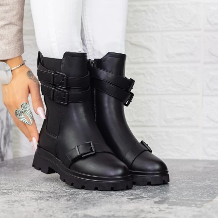Ghete Dama 2MX372 Negru » meishop.life