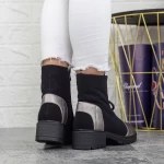 Ghete Dama 2BQ13 Guncolor-Negru » meishop.life