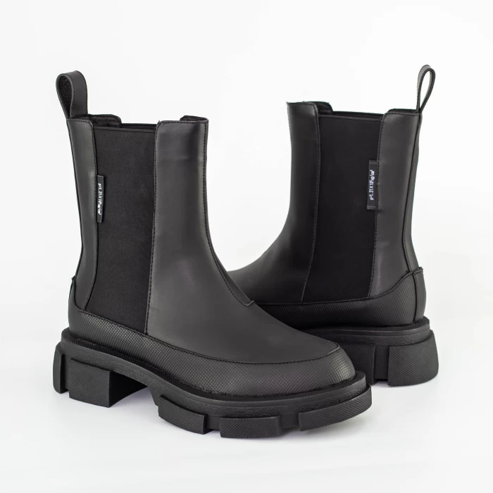 Ghete Dama K8579-B Negru » meishop.life