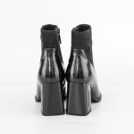 Botine Dama cu toc gros K9191-1B Verde » meishop.life