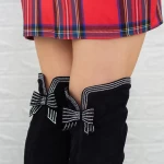 Cizme Dama cu Toc gros 2MX550 Negru » meishop.life