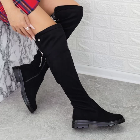 Cizme Dama 2MX532 Negru » meishop.life
