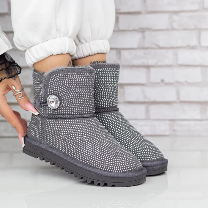 Ghete UG Dama 2W325 Gri » meishop.life