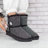 Ghete UG Dama 2W325 Negru-Alb Mei